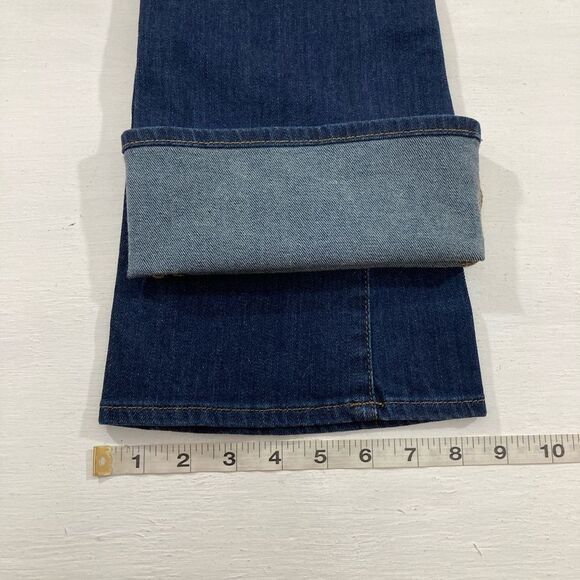 Dylan George Women’s 27 Elizabeth Bootcut Jeans Blue Denim Regular Rise - Picture 11 of 11